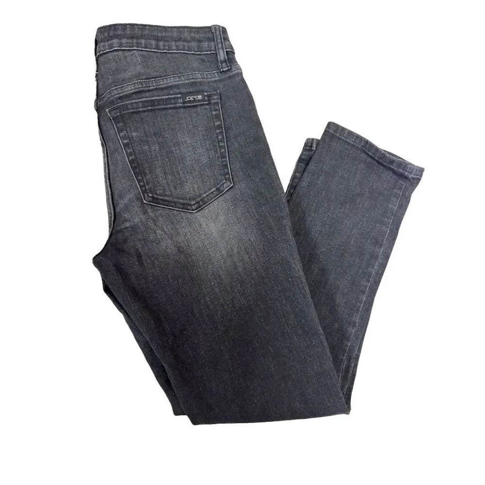 Joe's Women's Black Skinny Jeans Dark Wash‎ Denim Size 29